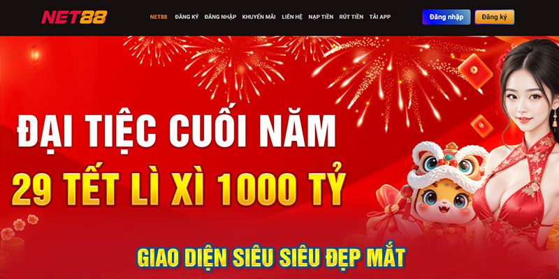 Giao diện siêu siêu đẹp mắt
